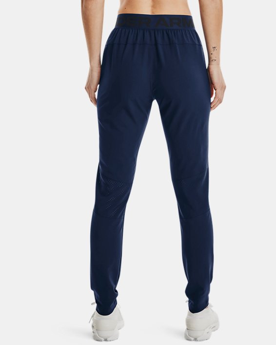 Pantalon tissé UA Vanish pour femmes, Blue, pdpMainDesktop image number 1